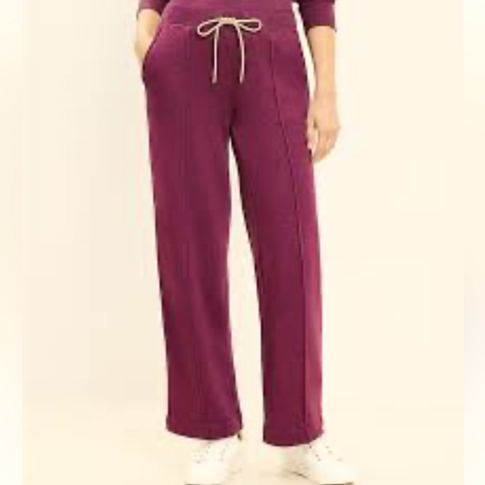 Ugg Purple Drawstring Pants inside Fleece Size L